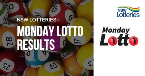 nsw monday lotto results